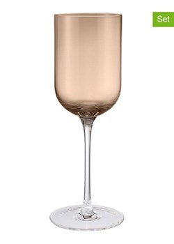 Blomus Kieliszki (4 szt.) "Fuumi" w kolorze jasnobrązowym do białego wina - 310 ml ze sklepu Limango Polska w kategorii Naczynia - zdjęcie 188796732