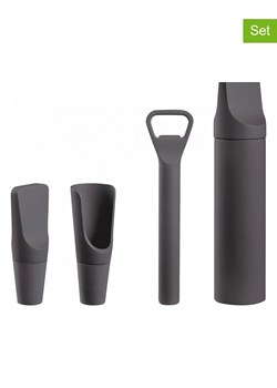 Blomus 4-częściowy zestaw "Ilo" w kolorze szarym do wina ze sklepu Limango Polska w kategorii Naczynia - zdjęcie 188796742