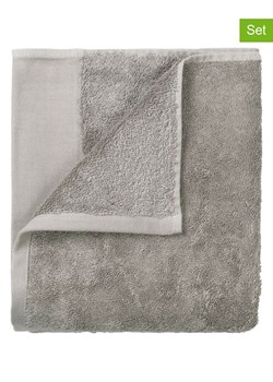Blomus Ręczniki (2 szt.) "Riva" w kolorze szarym dla gości - 50 x 30 cm ze sklepu Limango Polska w kategorii Ręczniki - zdjęcie 188796753