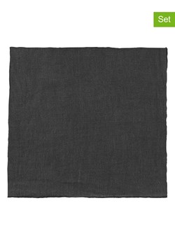 Blomus Serwetki (4 szt.) "Lineo" w kolorze antracytowym - 42 x 42 cm ze sklepu Limango Polska w kategorii Akcesoria kuchenne - zdjęcie 188796763