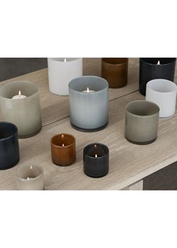 Blomus Świecznik "Saga" w kolorze błękitnym - wys. 15 x Ø 16 cm ze sklepu Limango Polska w kategorii Świeczniki - zdjęcie 188796830