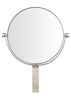 Blomus Marmurowe lusterko w kolorze beżowym - 21 x 26,5 x 2 cm ze sklepu Limango Polska w kategorii Lustra - zdjęcie 188797331