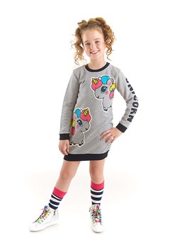 Denokids Sukienka w kolorze szarym ze sklepu Limango Polska w kategorii Sukienki dziewczęce - zdjęcie 188797873