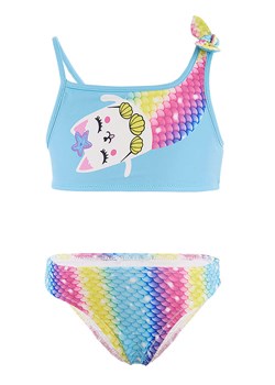 Denokids Bikini "Sea Cat" w kolorze błękitnym ze sklepu Limango Polska w kategorii Stroje kąpielowe - zdjęcie 188798623