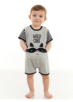 Denokids Kombinezon "Racoon" w kolorze szarym ze sklepu Limango Polska w kategorii Kombinezony i kurtki - zdjęcie 188798633