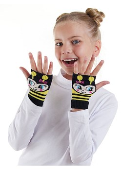 Denokids Rękawiczki w kolorze czarnym bez palców ze sklepu Limango Polska w kategorii Rękawiczki dziecięce - zdjęcie 188799772