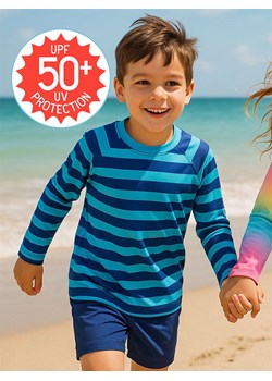 Denokids Koszulka kąpielowa w kolorze niebieskim ze sklepu Limango Polska w kategorii Stroje kąpielowe dla niemowląt - zdjęcie 188800054