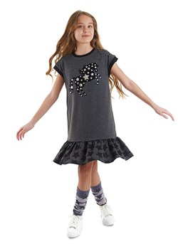 Denokids Sukienka "Unicorns Star" w kolorze szarym ze sklepu Limango Polska w kategorii Sukienki dziewczęce - zdjęcie 188801391