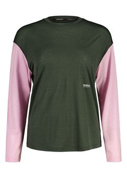 Maloja Koszulka funkcyjna "WiestalM." w kolorze oliwkowo-jasnoróżowym ze sklepu Limango Polska w kategorii Bluzki damskie - zdjęcie 188802240