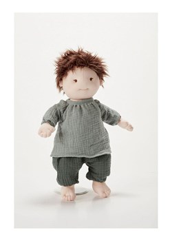 MAMAMEMO Lalka materiałowa "Victor" w kolorze szarym - 12 m+ ze sklepu Limango Polska w kategorii Zabawki - zdjęcie 188802420