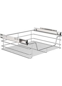 Schütte Szuflada teleskopowa w kolorze srebrnym - 45 x 14 x 41 cm ze sklepu Limango Polska w kategorii Pojemniki kuchenne - zdjęcie 188802883