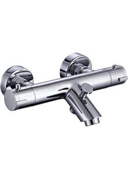 Schütte Bateria wannowa w kolorze srebrnym z termostatem ze sklepu Limango Polska w kategorii Akcesoria łazienkowe - zdjęcie 188802901