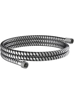 Schütte Wąż prysznicowy w kolorze srebrno-czarnym - dł. 200 cm ze sklepu Limango Polska w kategorii Akcesoria łazienkowe - zdjęcie 188803032