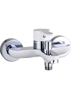 Schütte Bateria wannowa "Diziani" w kolorze srebrno-białym ze sklepu Limango Polska w kategorii Akcesoria łazienkowe - zdjęcie 188803551