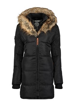 Geographical Norway Płaszcz pikowany "Beautiful" w kolorze czarnym ze sklepu Limango Polska w kategorii Kurtki damskie - zdjęcie 188804261