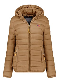 Geographical Norway Kurtka pikowana "Atikolor" w kolorze szarobrązowym ze sklepu Limango Polska w kategorii Kurtki damskie - zdjęcie 188804500