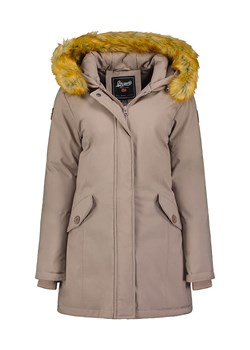 Geographical Norway Parka "Dinasty" w kolorze szarobrązowym ze sklepu Limango Polska w kategorii Kurtki damskie - zdjęcie 188804831