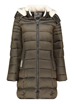 Geographical Norway Płaszcz pikowany "Carenne" w kolorze khaki ze sklepu Limango Polska w kategorii Kurtki damskie - zdjęcie 188804971