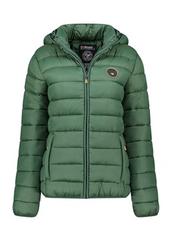 Geographical Norway Kurtka pikowana "Atikamap" w kolorze zielonym ze sklepu Limango Polska w kategorii Kurtki damskie - zdjęcie 188804991