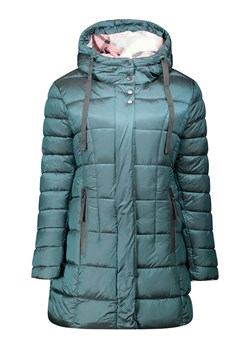 Geographical Norway Płaszcz pikowany "Bulli" w kolorze zielonym ze sklepu Limango Polska w kategorii Kurtki damskie - zdjęcie 188805204