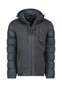 Geographical Norway Kurtka zimowa "Beachwood" w kolorze ciemnoszarym ze sklepu Limango Polska w kategorii Kurtki męskie - zdjęcie 188805362