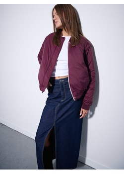 Mohito - Dwustronna kurtka oversize - mahoń ze sklepu Mohito w kategorii Kurtki damskie - zdjęcie 188806221