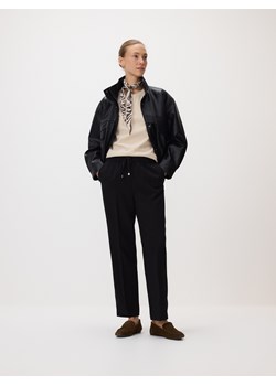 Reserved - Spodnie z kantem - czarny ze sklepu Reserved w kategorii Spodnie damskie - zdjęcie 188811560