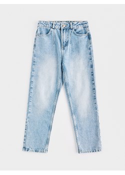 Reserved - Jeansy straight fit - niebieski ze sklepu Reserved w kategorii Spodnie dziewczęce - zdjęcie 188811732