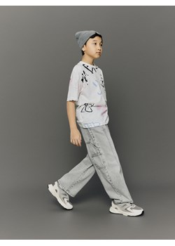 Reserved - Jeansy baggy - jasnoszary ze sklepu Reserved w kategorii Spodnie chłopięce - zdjęcie 188811854