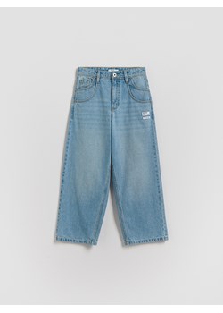 Reserved - Jeansy baggy - niebieski ze sklepu Reserved w kategorii Spodnie chłopięce - zdjęcie 188811861