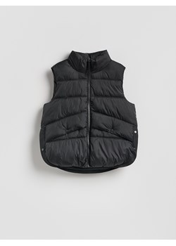 Reserved - Pikowana kamizelka - czarny ze sklepu Reserved w kategorii Kamizelki damskie - zdjęcie 188812104