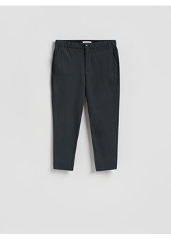 Reserved - Spodnie chino slim fit - czarny ze sklepu Reserved w kategorii Spodnie męskie - zdjęcie 188812182