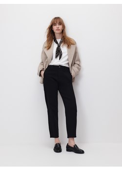 Reserved - Jeansy chino - czarny ze sklepu Reserved w kategorii Jeansy damskie - zdjęcie 188812222
