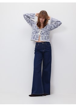 Reserved - Wzorzysty kardigan z wiązaniami - wielobarwny ze sklepu Reserved w kategorii Swetry damskie - zdjęcie 188812433