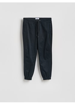 Reserved - Spodnie jogger slim fit - czarny ze sklepu Reserved w kategorii Spodnie męskie - zdjęcie 188812763