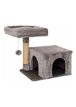 Paws&amp;Whiskers Drapak w kolorze szarym dla kota - 50 x 48 x 35 cm ze sklepu Limango Polska w kategorii Dla zwierząt - zdjęcie 188813110