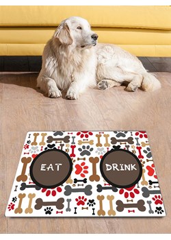 Paws&amp;Whiskers Podkładka ze wzorem pod miski - 40 x 60 cm ze sklepu Limango Polska w kategorii Dla zwierząt - zdjęcie 188813340