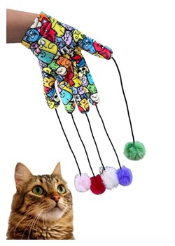 Paws&amp;Whiskers Zabawka ze wzorem dla kota - wys. 25 cm ze sklepu Limango Polska w kategorii Dla zwierząt - zdjęcie 188813521