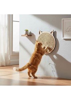 Paws&amp;Whiskers Drapak w kolorze jasnobrązowym dla kota - Ø 29 cm ze sklepu Limango Polska w kategorii Dla zwierząt - zdjęcie 188813550