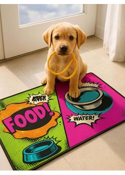 Paws&amp;Whiskers Podkładka ze wzorem pod miski - 40 x 70 cm ze sklepu Limango Polska w kategorii Dla zwierząt - zdjęcie 188813612