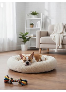 Paws&amp;Whiskers Legowisko "Pugalo" w kolorze beżowym dla psa ze sklepu Limango Polska w kategorii Dla zwierząt - zdjęcie 188813680