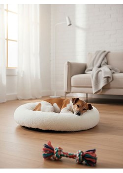 Paws&amp;Whiskers Legowisko "Pugalo" w kolorze kremowym dla psa ze sklepu Limango Polska w kategorii Dla zwierząt - zdjęcie 188813690