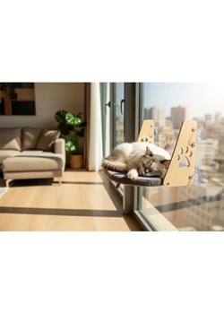 Paws&amp;Whiskers Legowisko w kolorze szarym dla kota ze sklepu Limango Polska w kategorii Dla zwierząt - zdjęcie 188813891