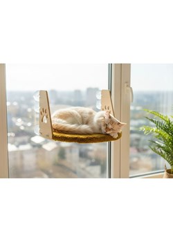 Paws&amp;Whiskers Legowisko w kolorze musztardowym dla kota ze sklepu Limango Polska w kategorii Dla zwierząt - zdjęcie 188813904