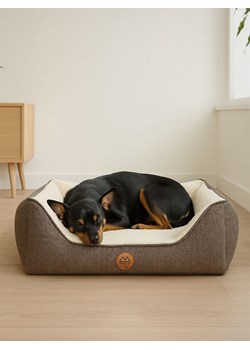 Paws&amp;Whiskers Legowisko "Zeus" w kolorze brązowo-kremowym dla zwierząt ze sklepu Limango Polska w kategorii Dla zwierząt - zdjęcie 188813932