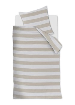 Rivièra Maison Komplet pościeli renforcé "Striped" w kolorze beżowo-białym ze sklepu Limango Polska w kategorii Pościele - zdjęcie 188814810