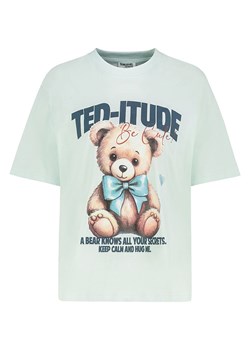 Sublevel Koszulka w kolorze miętowym ze sklepu Limango Polska w kategorii Bluzki damskie - zdjęcie 188818511