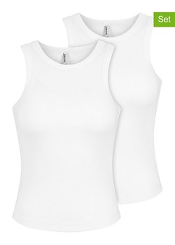 Sublevel Topy (2 szt.) w kolorze białym ze sklepu Limango Polska w kategorii Bluzki damskie - zdjęcie 188818580