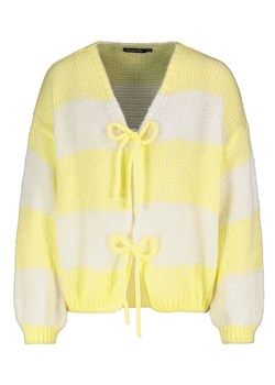 Sublevel Kardigan w kolorze żółto-białym ze sklepu Limango Polska w kategorii Swetry damskie - zdjęcie 188818891
