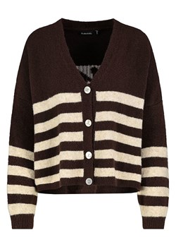 Sublevel Kardigan w kolorze ciemnobrązowo-beżowym ze sklepu Limango Polska w kategorii Swetry damskie - zdjęcie 188818924